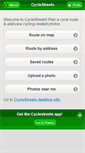 Mobile Screenshot of devon.cyclestreets.net