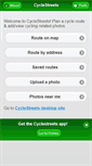 Mobile Screenshot of garforth.cyclestreets.net