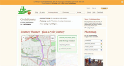 Desktop Screenshot of linlithgow.cyclestreets.net
