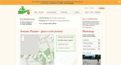 Desktop Screenshot of eastlothian.cyclestreets.net
