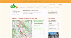 Desktop Screenshot of boveytracey.cyclestreets.net