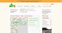 Desktop Screenshot of exeter.cyclestreets.net