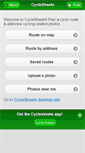 Mobile Screenshot of blaenavon.cyclestreets.net