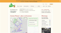 Desktop Screenshot of basingstoke.cyclestreets.net