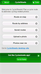 Mobile Screenshot of basingstoke.cyclestreets.net