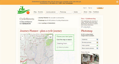 Desktop Screenshot of chelmsford.cyclestreets.net