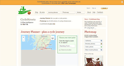 Desktop Screenshot of cyclestreets.net