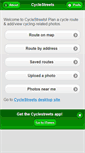 Mobile Screenshot of cyclestreets.net