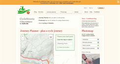 Desktop Screenshot of kidwelly.cyclestreets.net