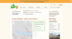 Desktop Screenshot of gravesend.cyclestreets.net