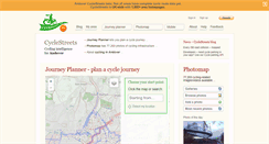 Desktop Screenshot of andover.cyclestreets.net