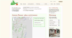 Desktop Screenshot of chessington.cyclestreets.net