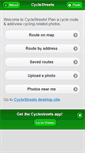 Mobile Screenshot of chesham.cyclestreets.net