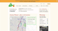 Desktop Screenshot of beckenham.cyclestreets.net