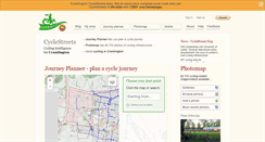 Desktop Screenshot of cramlington.cyclestreets.net