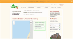 Desktop Screenshot of hunstanton.cyclestreets.net