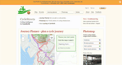 Desktop Screenshot of carnforth.cyclestreets.net